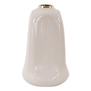Christana Concaved Ceramic Vase- Tall For Sale
