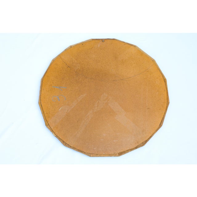 Metal Vintage Italian Venetian Wall Mirror, 1970s For Sale - Image 7 of 10