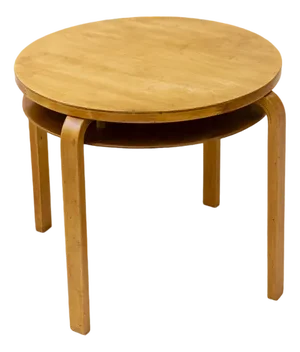 Model 70 Coffee Table attributed to Alvar Aalto, 1940s