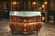 1860 French Artisan Louis XVI Mahogany Green Marble Commode For Sale - Image 10 of 18