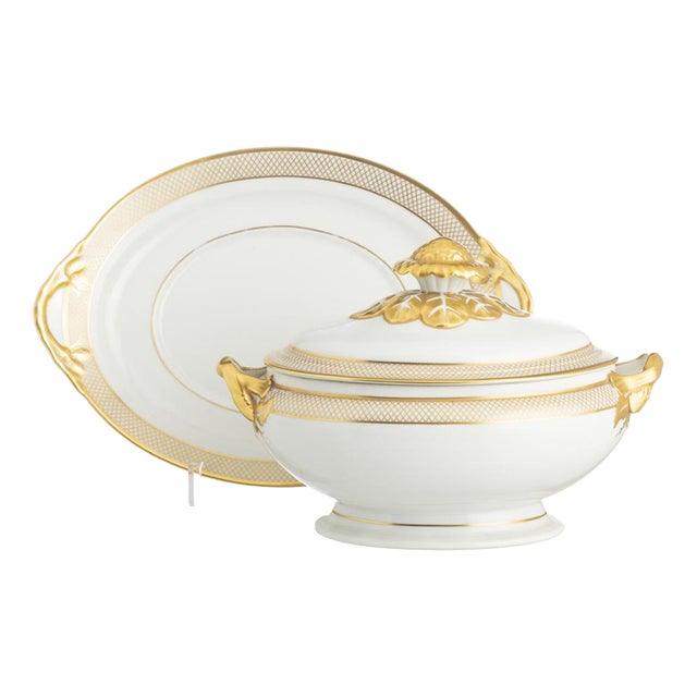 Porcelain Terrine from Vista Alegre, Set of 2 For Sale