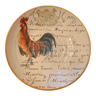 Williams Sonoma Rooster Pasta Bowl For Sale