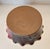 Vintage Handmade Ruffled Ceramic Bowl Red & Brown Drip Glaze Studio Pottery For Sale In Orlando - Image 6 of 9