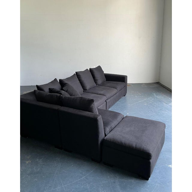 Vintage Ralph Lauren Upholstered Modular Sectional Sofa For Sale - Image 17 of 18