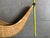 Vintage Basque Jai Alai Cesta, Hand-Woven Reed and Leather For Sale - Image 12 of 12