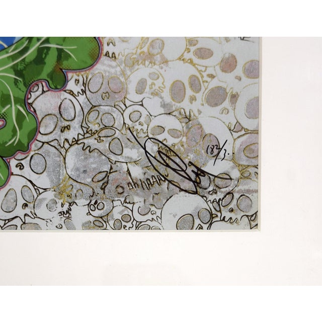 Offset lithograph in colors on smooth wove paper. Hand signed lower right by Takashi Murakami. Hand numbered 182/300 lower...