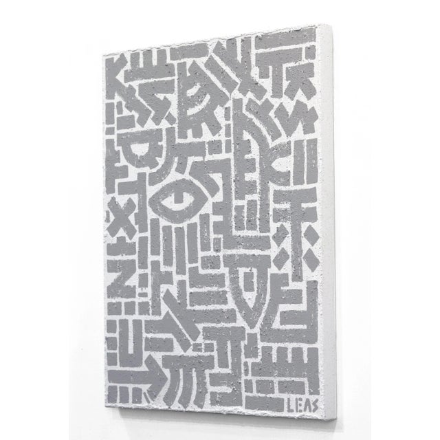 2020s "45's and Lines" Original Artwork by Ilan Leas For Sale - Image 5 of 8