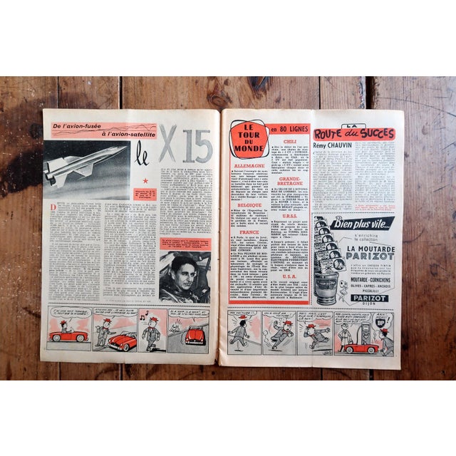 Paper Original Le Journal De Tintin, November 1958 – Tintin Au Tibet For Sale - Image 7 of 7