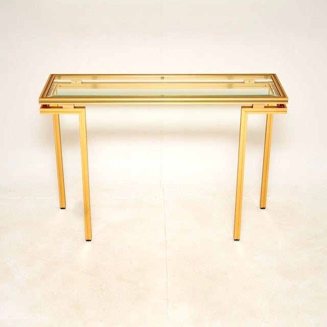 1970s Vintage French Console Table from Pierre Vandel, 1970s For Sale - Image 5 of 10