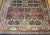 Burgundy Vintage Kerman Style Room Size Rug, Handwoven Geometric Pattern, Navy & Burgundy, 8’ X 10’ For Sale - Image 8 of 12