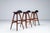 OD61 Bar Stools in Santos Rosewood by Erik Buck for Oddense, Denmark, 1965, Set of 3 For Sale - Image 4 of 12