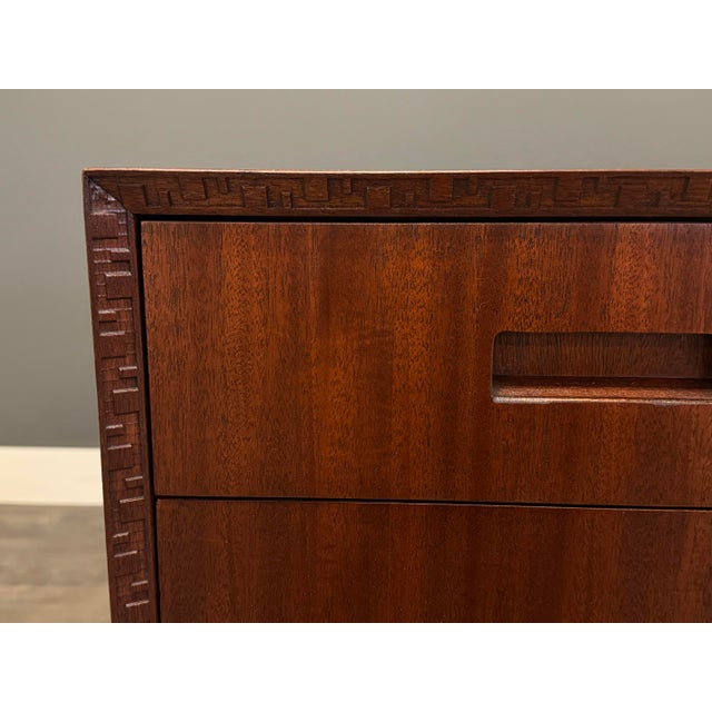 1950s Refinished Frank Lloyd Wright Taliesin Dresser For Sale - Image 9 of 10