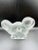 Viking Glass Company Vintage Viking Glass Frosted Cuddly Bear Figure/Shelf Ornament For Sale - Image 4 of 13