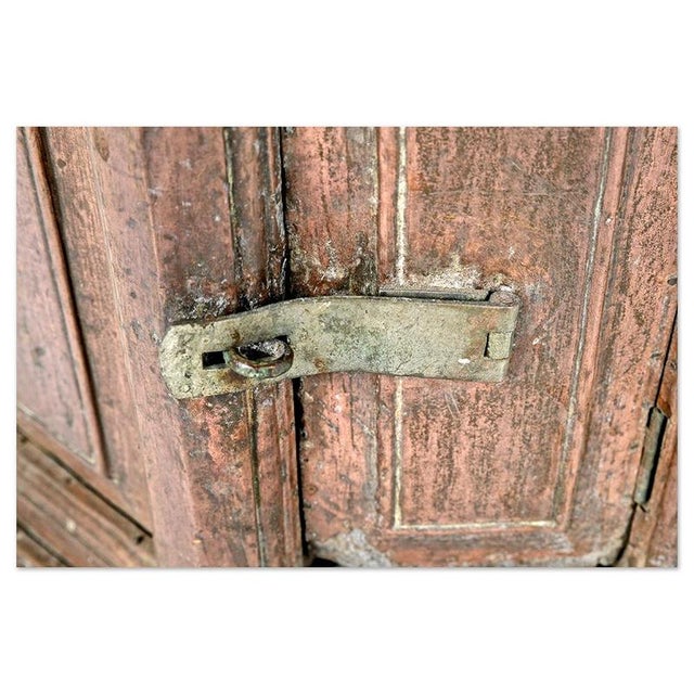 Wood Weathered Solid Wood Prayer Urn or Pedestal For Sale - Image 7 of 11