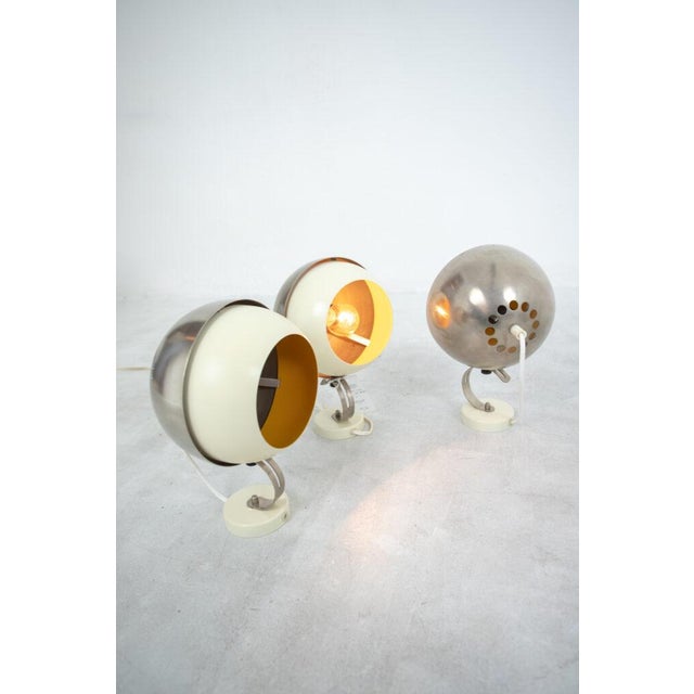 Space Age Wall Lamp in Yellow For Sale - Image 5 of 5