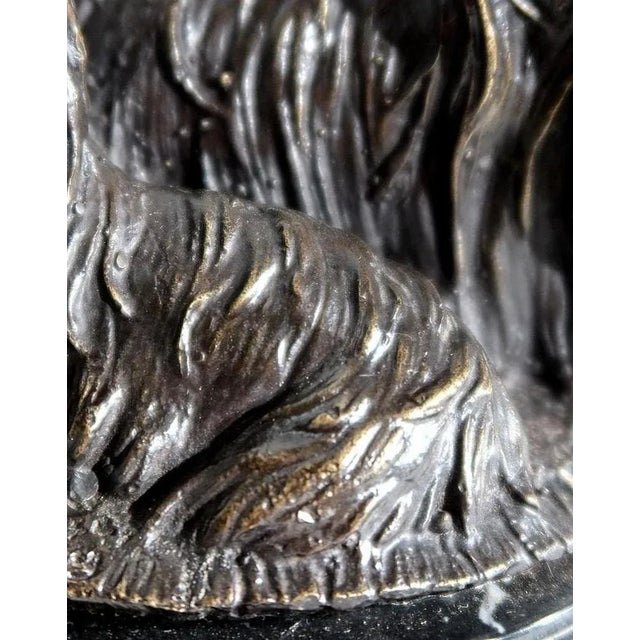 Metal French Metal Yorkshire Sculpture, 20th-Century For Sale - Image 7 of 18