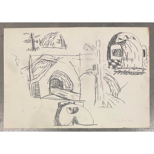 Modern Richard Snyder Modern Drawing For Sale - Image 3 of 3