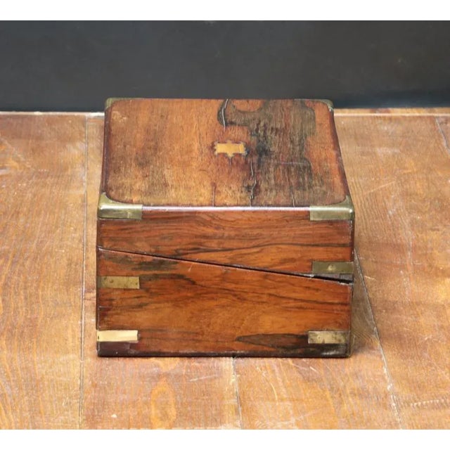Rosewood Writing Box, 1920s For Sale - Image 6 of 8