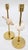 Brass Brass Candlesticks Shells Seashells For Sale - Image 8 of 15