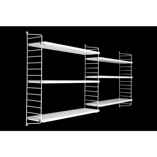 Vintage String Shelf by Kajsa & Nisse Strinning, 1960s For Sale - Image 12 of 12