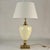 Italian Table Lamps in Cream Porcelain and Brass by Zonca, 1970s, Set of 2 For Sale - Image 10 of 16