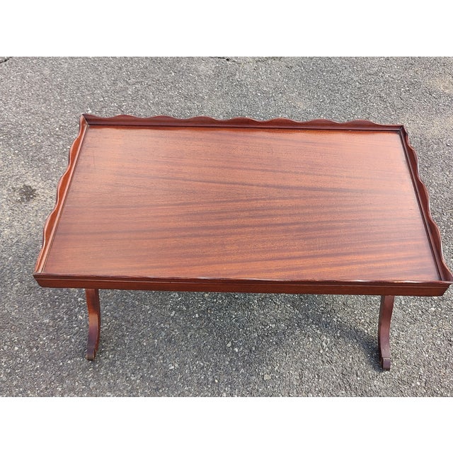 Vintage 1940s Duncan Phyfe Coffee Table For Sale In Washington DC - Image 6 of 9