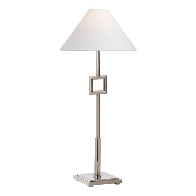 Overhill Table Lamp - Polished Nickel For Sale