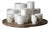 Michael Verheyden-T-Light Alabaster White Medium For Sale