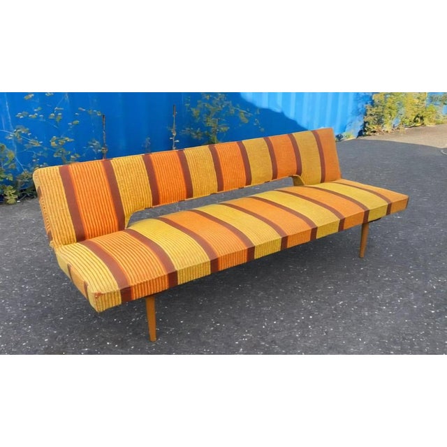 Mid-Century Sofa or Daybed attributed to Miroslav Navratil, 1960s For Sale - Image 3 of 7