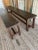 Pair of French Antique Farmhouse Benches - 19th C For Sale - Image 4 of 5