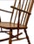 Brown Antique Windsor Rocking Chair, 1890 For Sale - Image 8 of 9