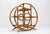Beige Round Rattan, Bamboo and Wicker Shelf, Italy, 1970s For Sale - Image 8 of 12