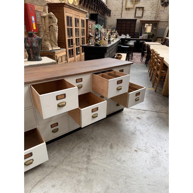 Vintage Workshop Cabinet, 1950s For Sale - Image 6 of 16