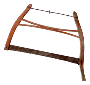 Antique Primitive Bow Saw