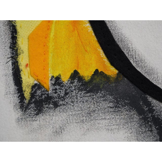 Textile Singer Wall Hanging by Mathilde Renes, Netherlands, 2018 For Sale - Image 10 of 11
