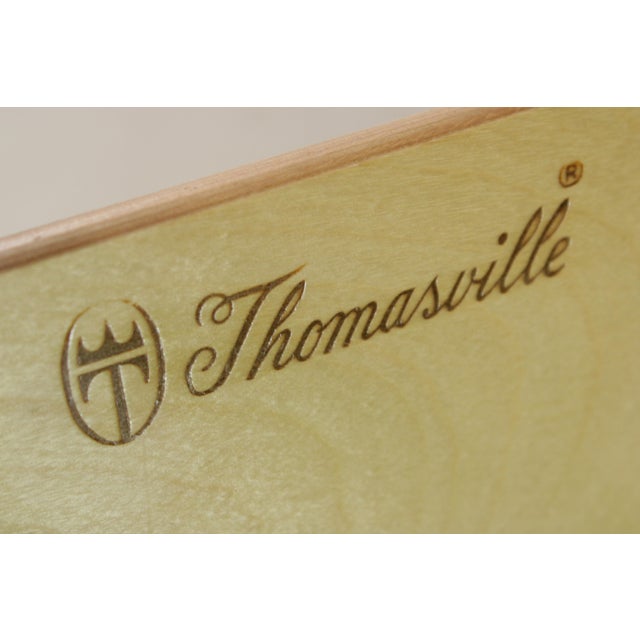 Thomasville Flame Mahogany Armoire Cabinet For Sale - Image 16 of 16