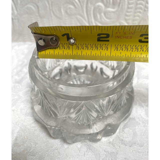 Silver 1900s Antique Art Nouveau Vanity Jar Silver Lid For Sale - Image 8 of 8