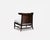 John Lubberts & Lambert Mulder for Tomlinson Slipper Chair, Cane, Walnut, 1950 For Sale In Dallas - Image 6 of 6