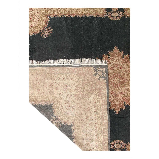Traditional Pasargad DC Handmade Wool Antique Rug For Sale - Image 3 of 3
