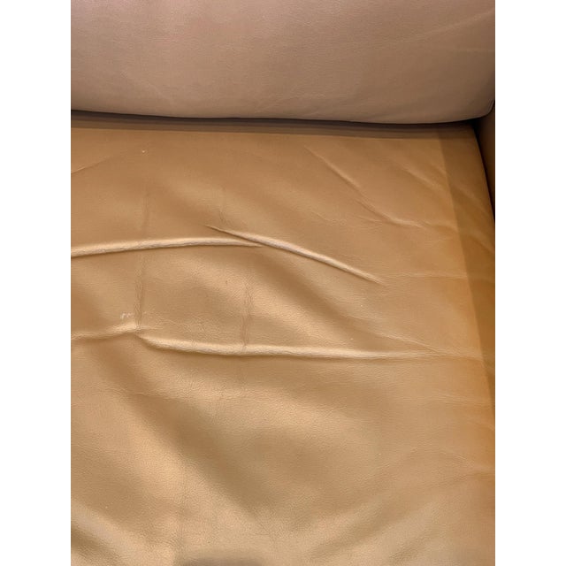 Midcentury Modern Caramel Club Chairs by Charles Pfister for Knoll - A Pair For Sale - Image 9 of 14