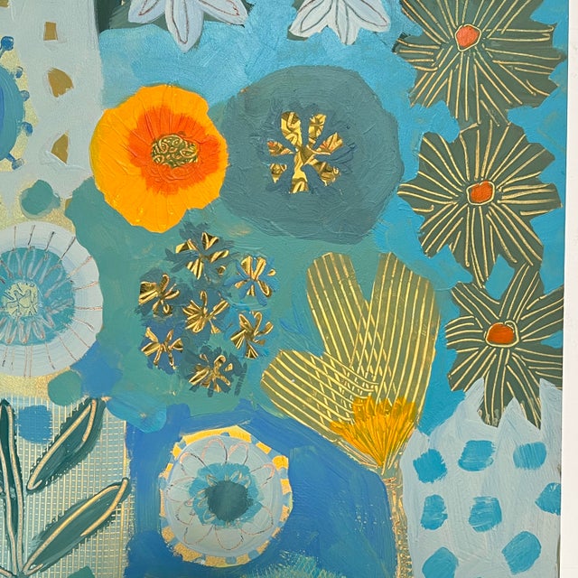 Paint Pair of Paintings by Sigrid Olsen, Circa 2000s For Sale - Image 7 of 10