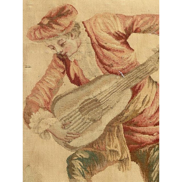 Antique French Aubusson Tapestry, 1890s For Sale - Image 12 of 14