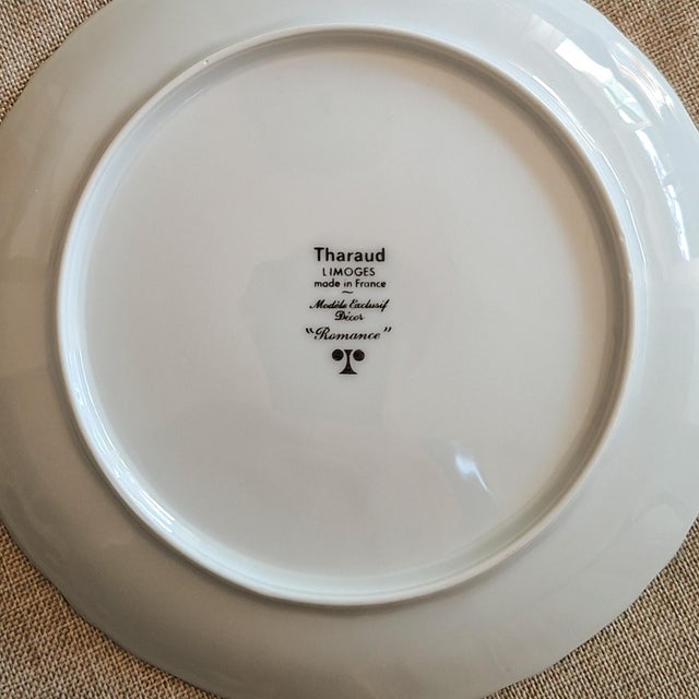 French 1950's Camille Tharaud Limoges Porcelain Dishes- Set of 13 For Sale - Image 3 of 7