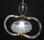 1940s Amazing Art Decò Clear Murano Glass Chandelier by Seguso For Sale - Image 10 of 13