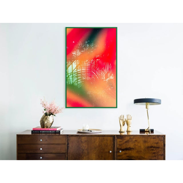 Contemporary No Filter by Annie Spratt Contemporary Photograph in Green Acrylic Frame, Medium For Sale - Image 3 of 4