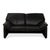 Atlanta 2-Seater Sofa in Black Leather from Lauser For Sale - Image 13 of 13