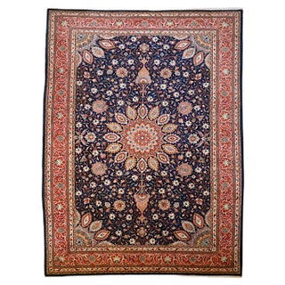 Sarough Mahallat Rug, 1970s For Sale