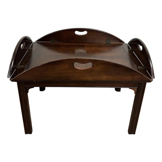 Baker Furniture Butlers Tray Table For Sale