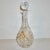 Metal 1970s Vintage Austrian Animal Engraved Overlaid Gold Amber Glass Liqueur Bottle For Sale - Image 7 of 11