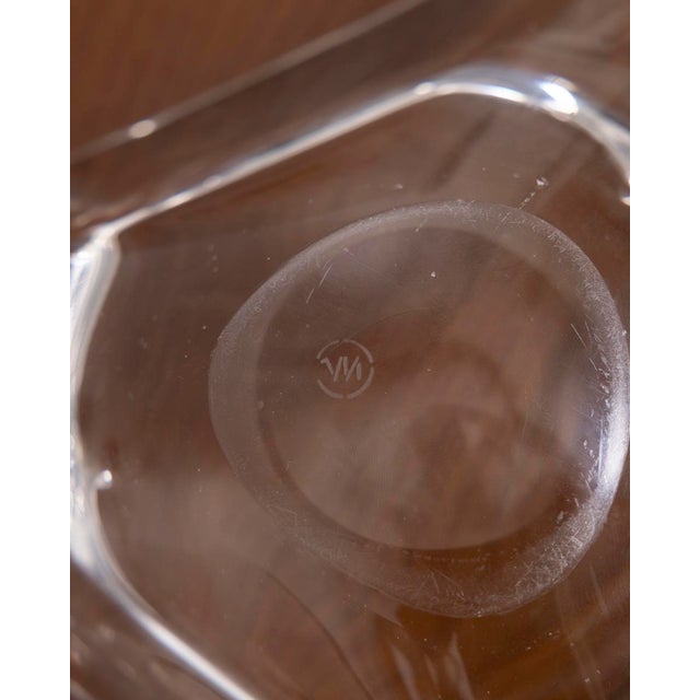 Vintage Italian Crystal Ashtray, 1970s For Sale - Image 9 of 10